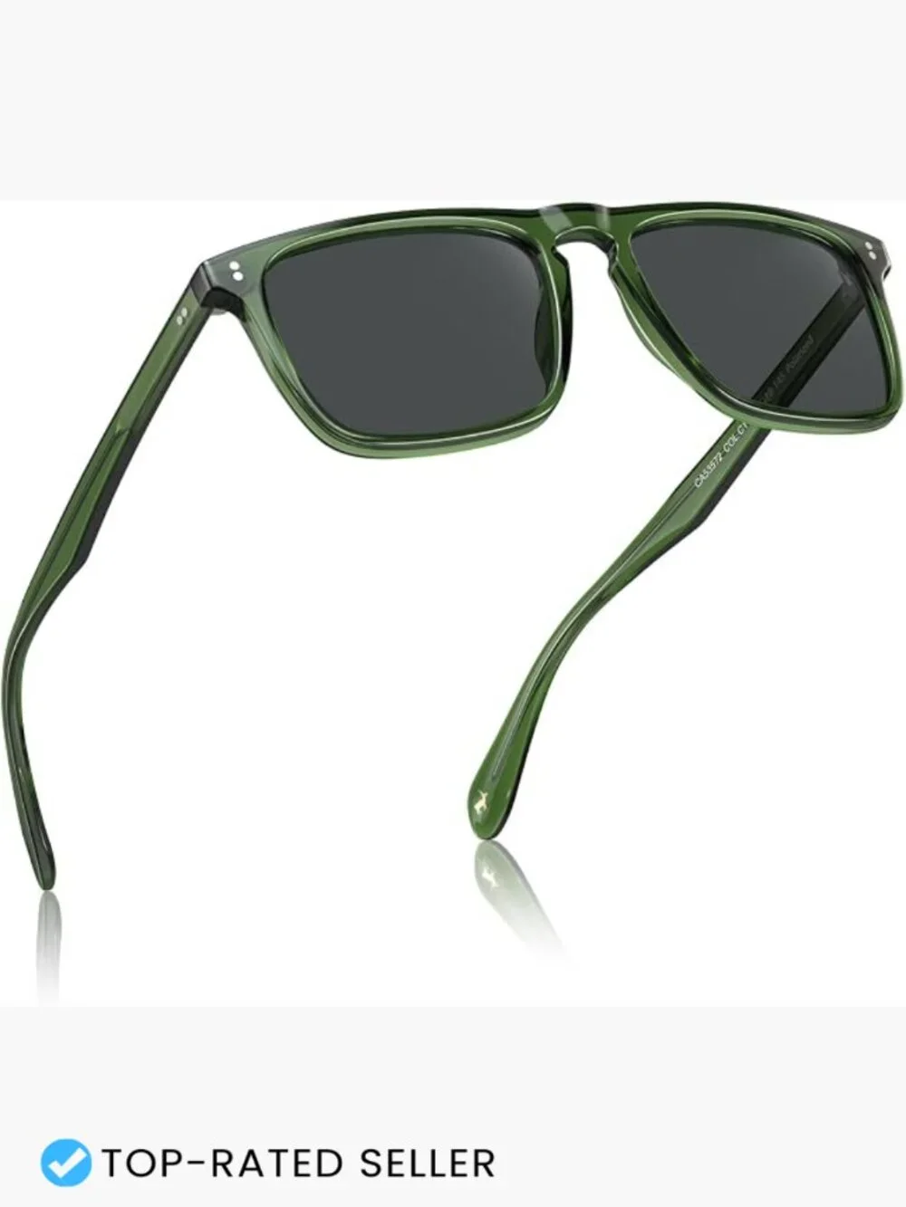 Retro Polarized Sunglasses UV Protection Hand-crafted Acetate Frame Classic